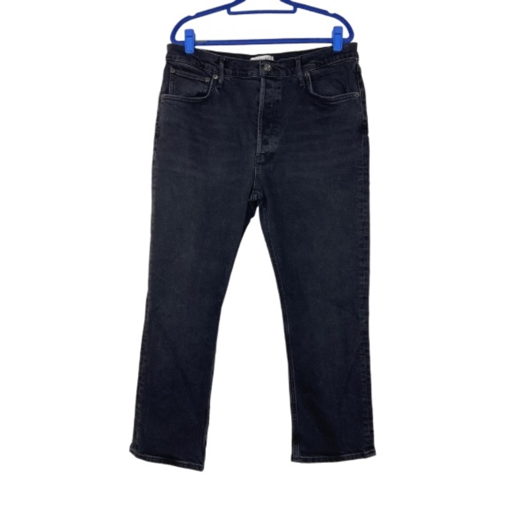 AGOLDE Riley High Rise Straight Crop Jeans - Picture 3 of 9